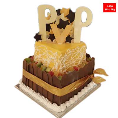 "Round shape Chocolate cake -1kg, Flower basket with 12 Red Roses - Click here to View more details about this Product